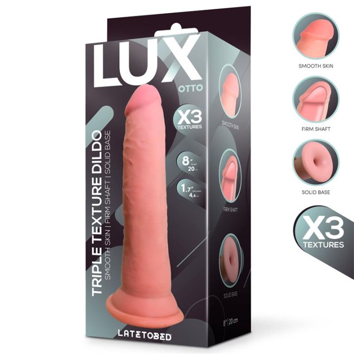 Otto Dildo Tripla Densidade 8"