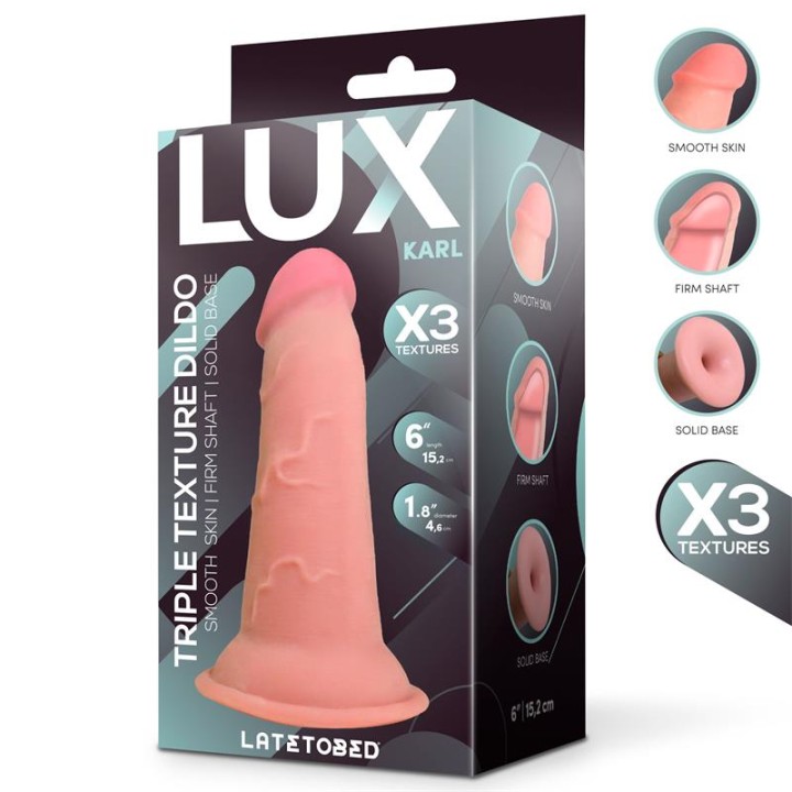 Dildo Karl Tripla Densidade 6"
