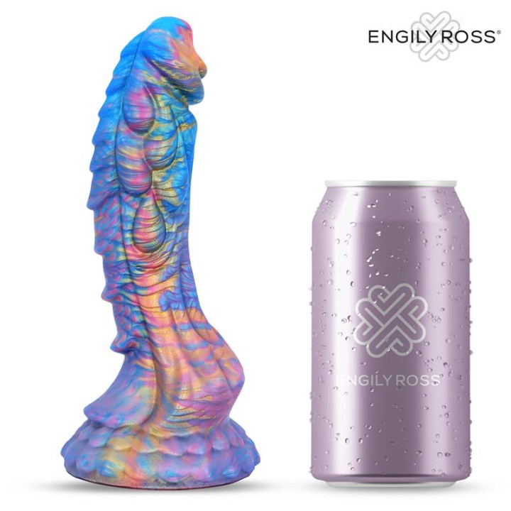 Drakeon Dildo Dragão Silicone Líquido 18 cm