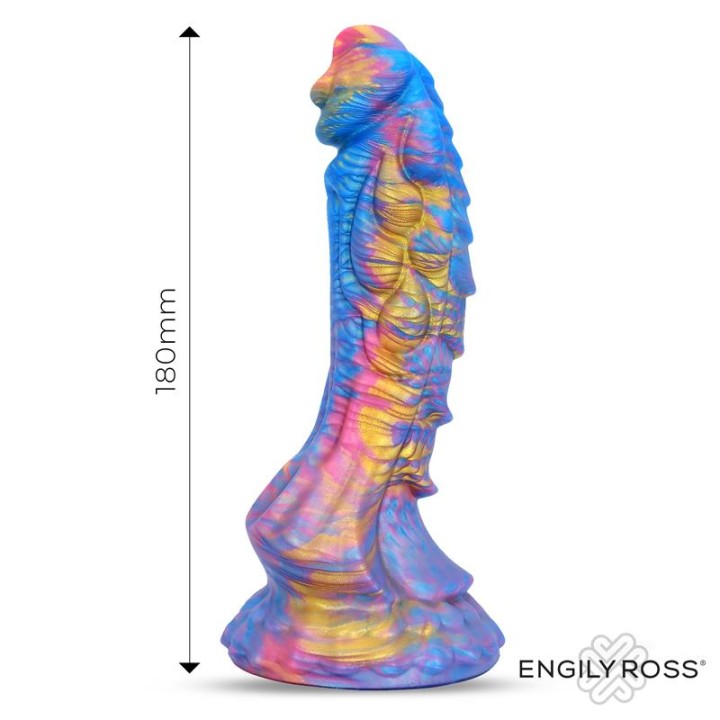 Drakeon Dildo Dragão Silicone Líquido 18 cm