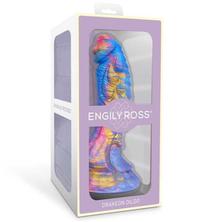 Drakeon Dildo Dragão Silicone Líquido 18 cm