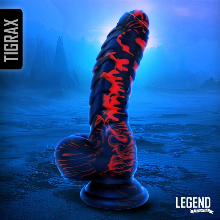 Tigrax Dildo Realista Silicone Líquido 17,5 cm