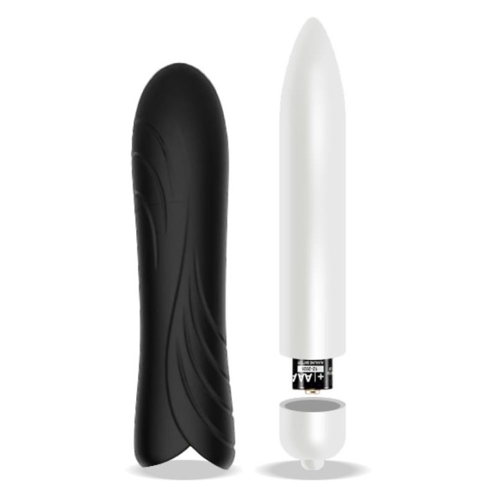 Bala Vibratória Bilie Easy Quick Silicone Preto