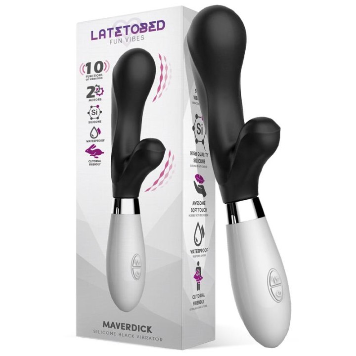 Maverick Vibrador Silicone Preto