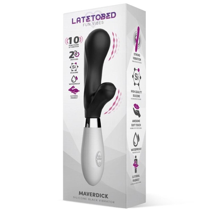 Maverick Vibrador Silicone Preto