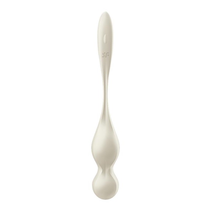 SATISFYER - LOVE BIRDS VIBRATING KEGEL BALLS WHITE