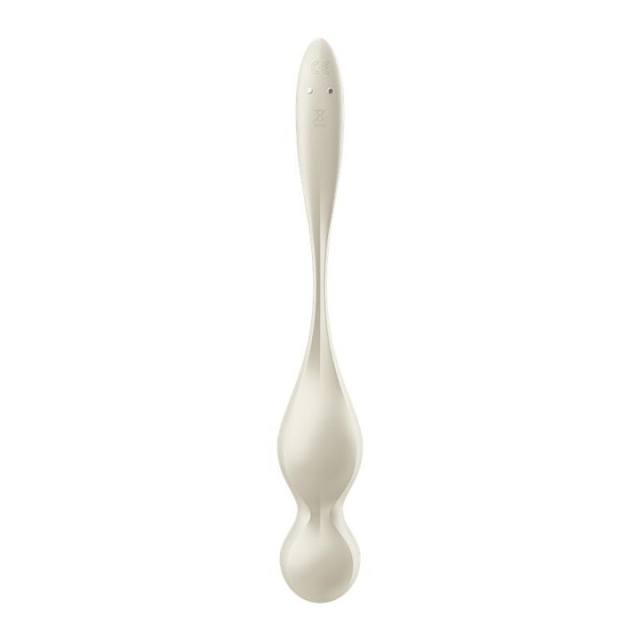 SATISFYER - LOVE BIRDS VIBRATING KEGEL BALLS WHITE