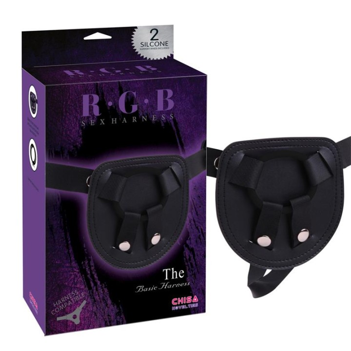 Arnés The Basic Silicone Preto