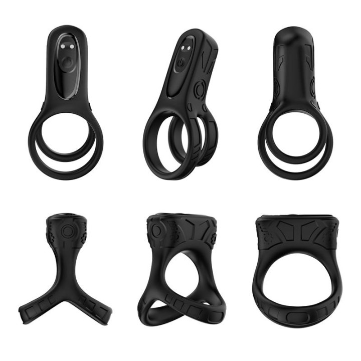 Conjunto 2 Anéis Mecha Lock Essence Ring
