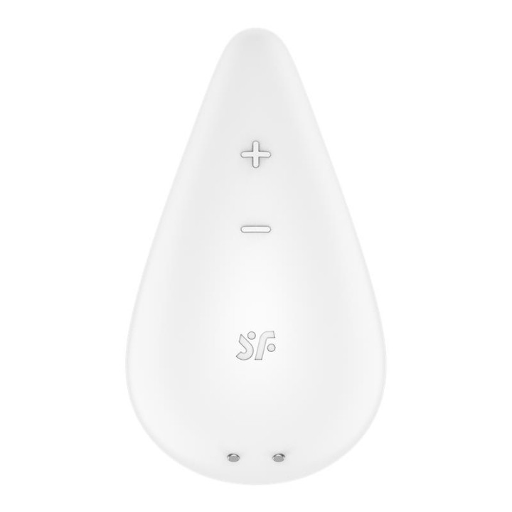 SATISFYER - DEW DROP VIBRATOR LAY-ON WHITE