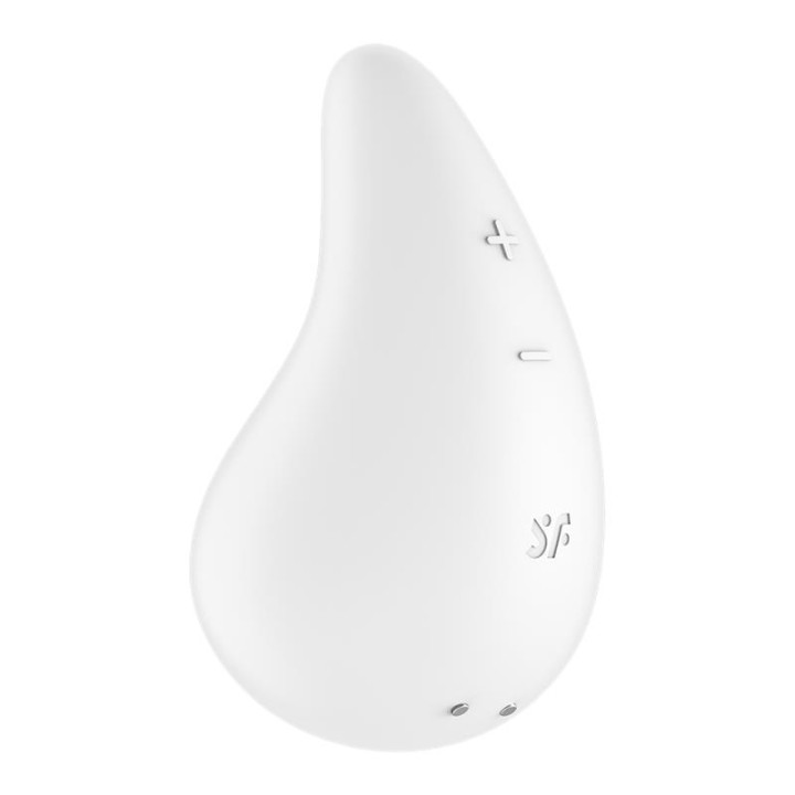 SATISFYER - DEW DROP VIBRATOR LAY-ON WHITE