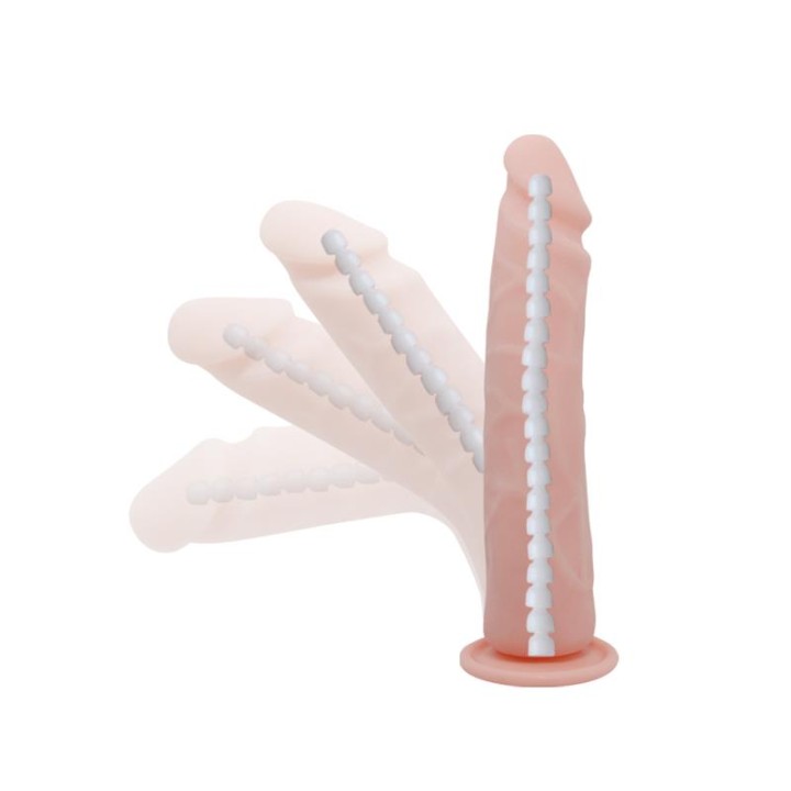 Dildo com Ventosa Cor Natural 23,5 cm