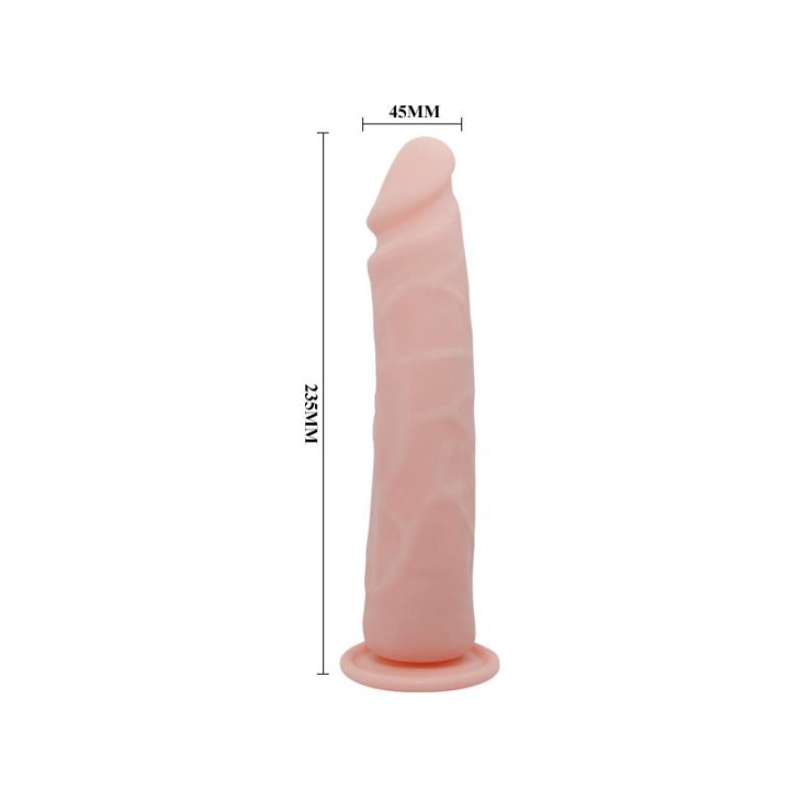 Dildo com Ventosa Cor Natural 23,5 cm