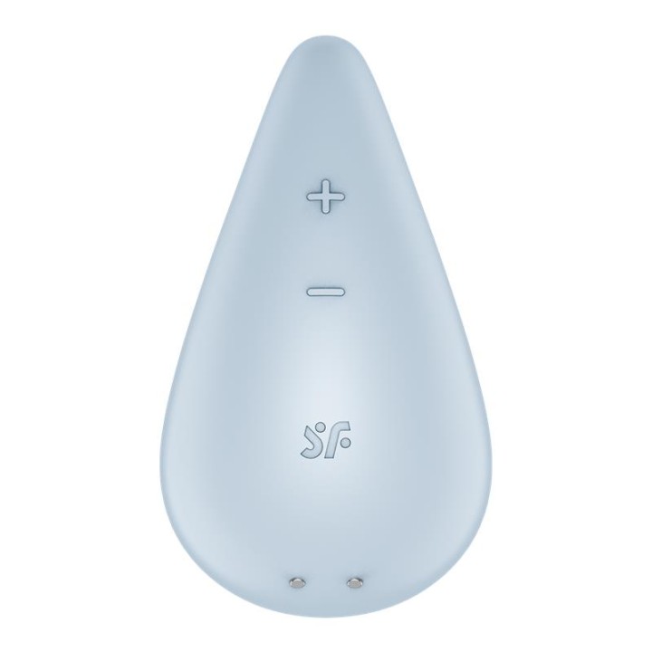 SATISFYER - DEW DROP VIBRATOR LAY-ON BLUE