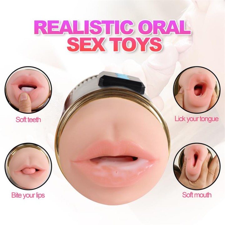 Masturbador Duplo Vagina e Boca Kay