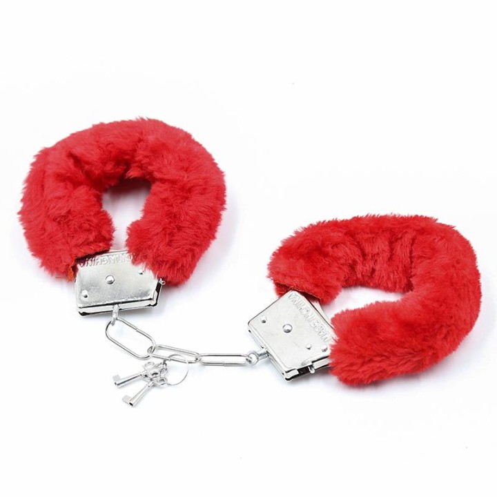 Algemas de Metal para Bonecas com Pelo Vermelho