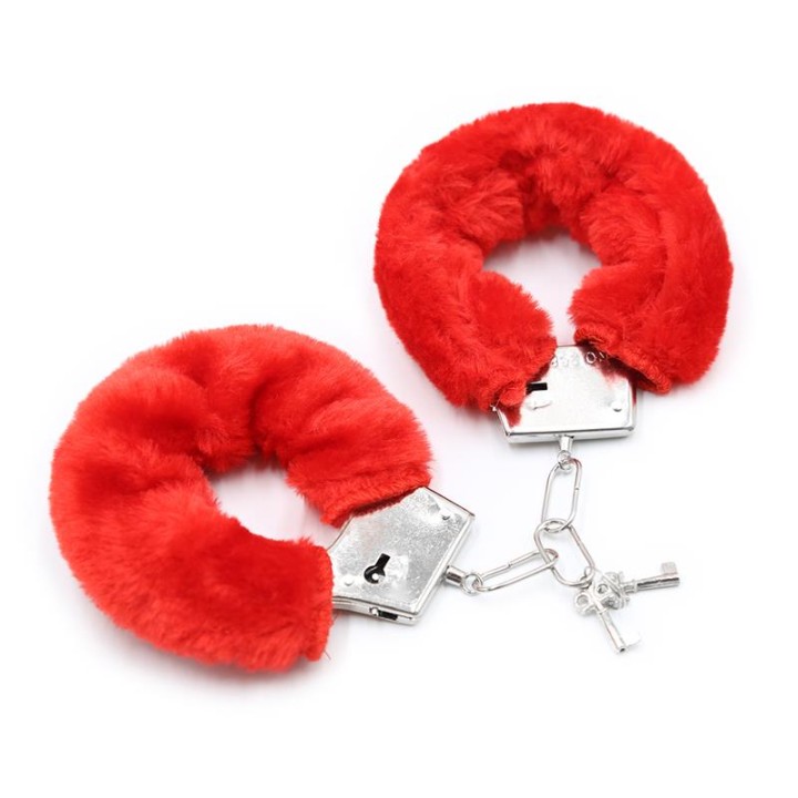 Algemas de Metal para Bonecas com Pelo Vermelho
