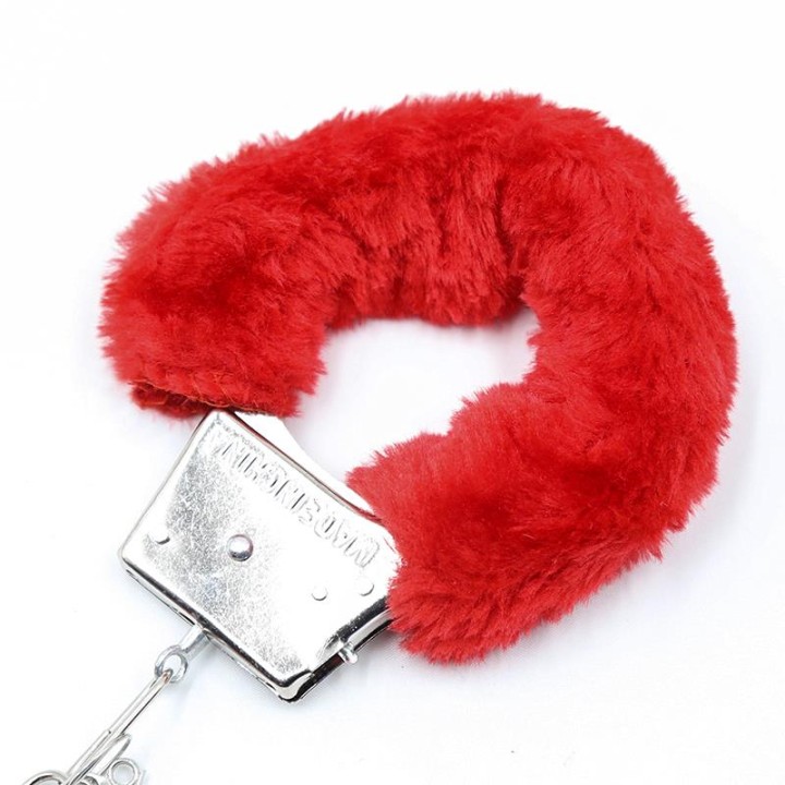 Algemas de Metal para Bonecas com Pelo Vermelho