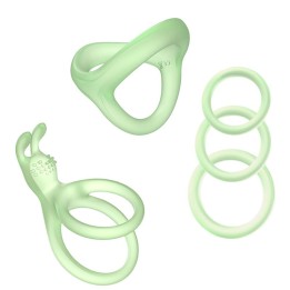 Conjunto de Anéis para Pénis Brilha no Escuro