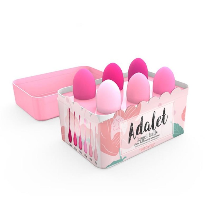 Kit Adalet 6 Bolas Kegel em Silicone