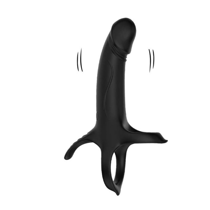 Dildo para Penetração Dupla com Vibração