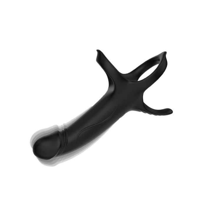 Dildo para Penetração Dupla com Vibração