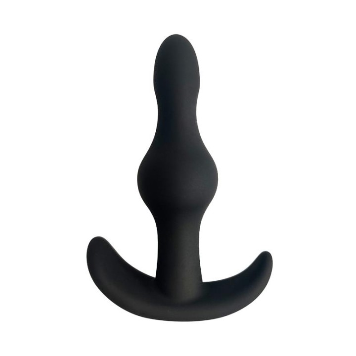 Deen Plug Anal de Silicone com Base em Âncora