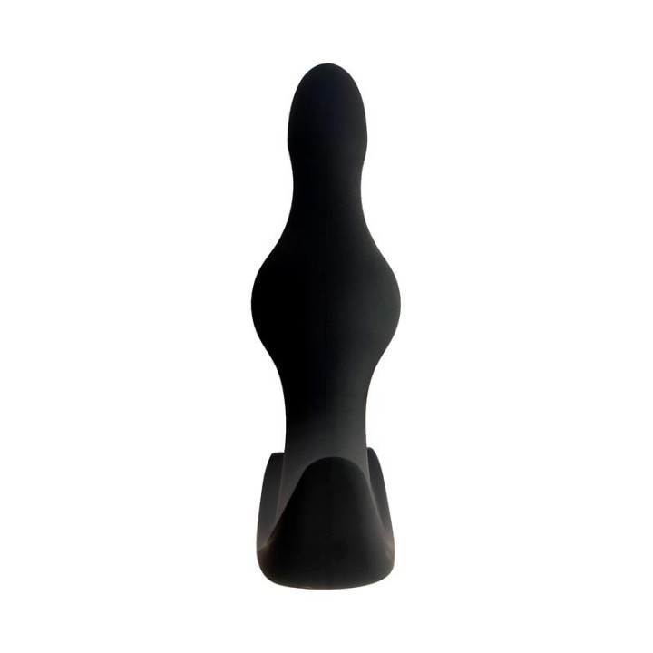 Deen Plug Anal de Silicone com Base em Âncora