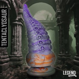Tentaclyosaur Dildo Tentáculo Silicone Líquido 20 cm