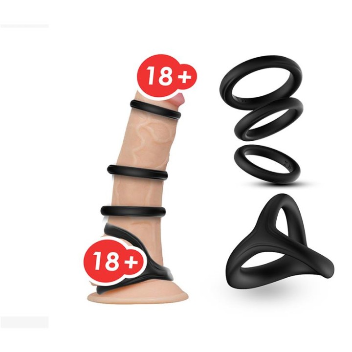Conjunto de Anéis para Pénis