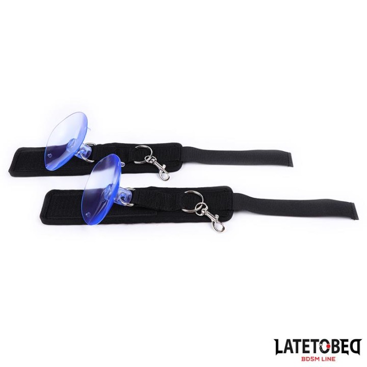 Algemas Muñecas Velcro com Ventosa Ajustável
