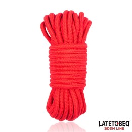 Corda de Bondage em Algodão 5 m Vermelha