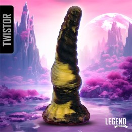 Twistor Dildo Silicone Líquido 17,6 cm
