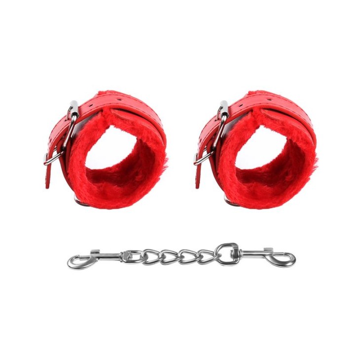 Conjunto de Bondage de 10 Peças Vermelho