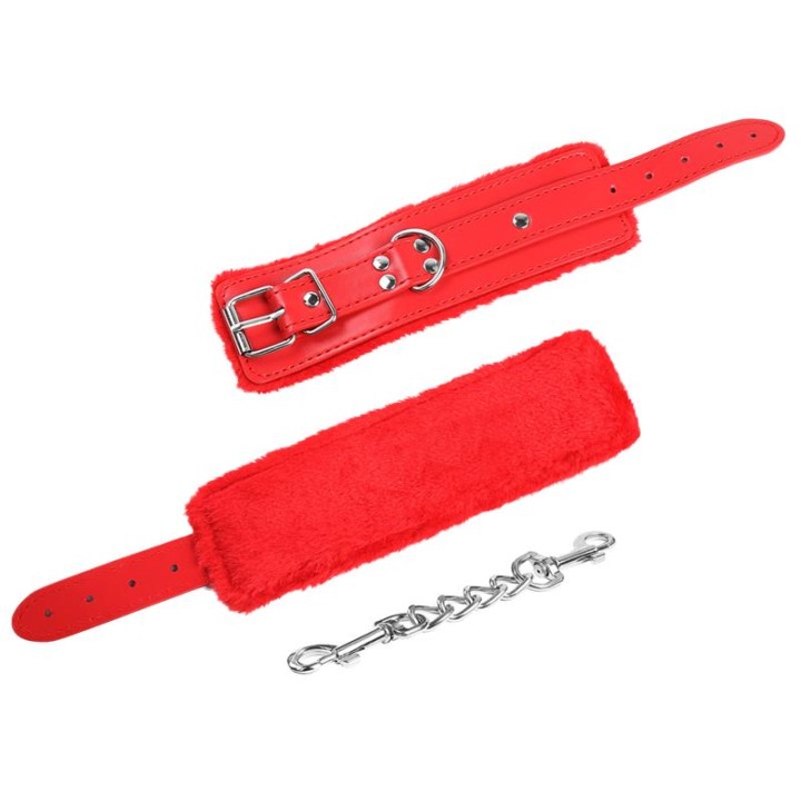 Conjunto de Bondage de 10 Peças Vermelho