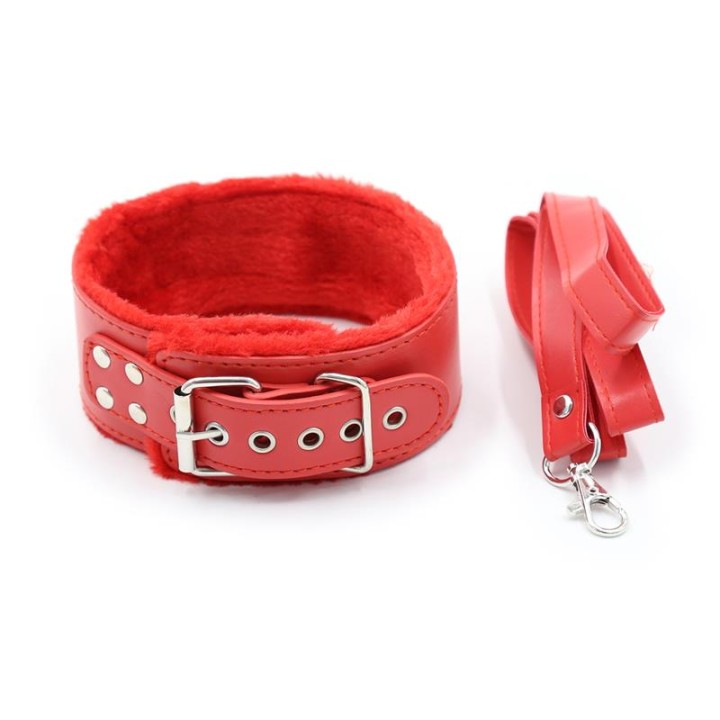 Conjunto de Bondage de 10 Peças Vermelho