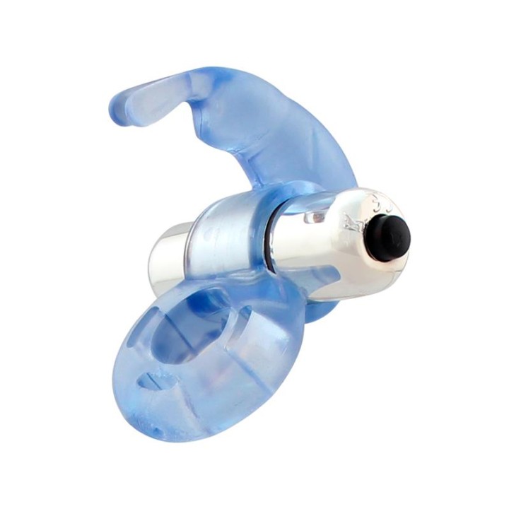 Anel Vibratório Firey com Coelho Azul