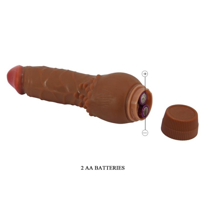 BAILE - BARBARA REALISTIC VIBRATOR 19.5 CM MULATTO