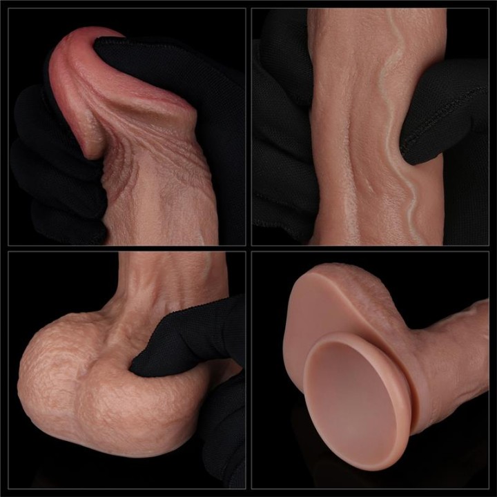 Dildo Dupla Camada 9"