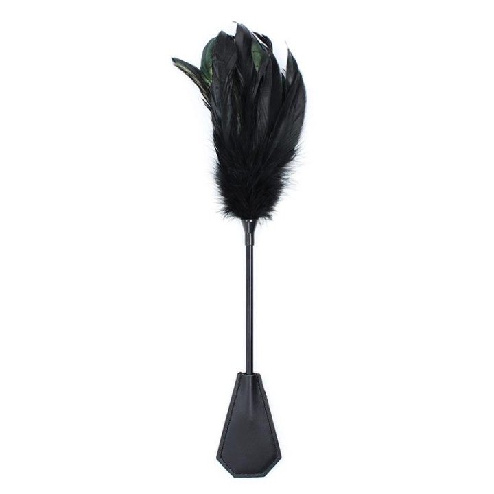 Plumagem e Pá 2 em 1 48 cm Preto