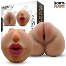 Masturbador Realista Vagina e Boca 635 gr