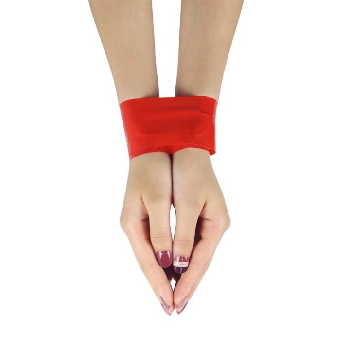 Cinta de Bondage Não Pegajosa Vermelha