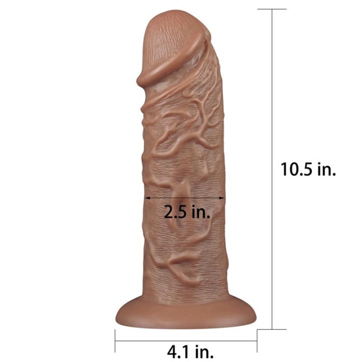 Dildo King 10.5 Castanho