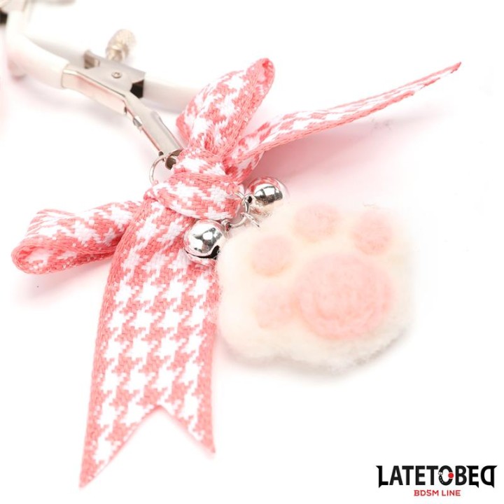 Pinças para Mamilos Pompom de Patinha