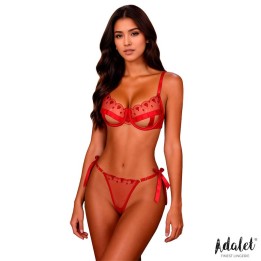 Conjunto de Tanga e Soutien Edwina Vermelho