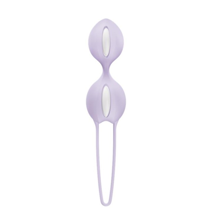 FUN FACTORY - SMARTBALLS DUO KEGEL BALLS PURPLE