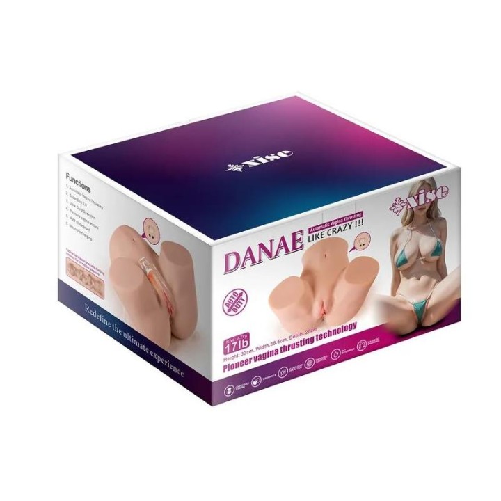 Masturbador Danae com Movimento Thrusting 7.7 kg