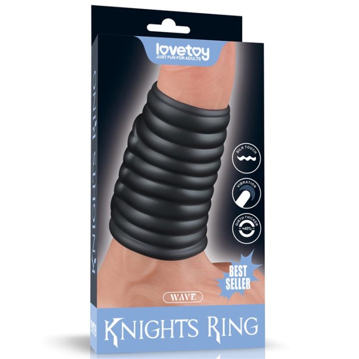 Anel Vibratório Wave Knights