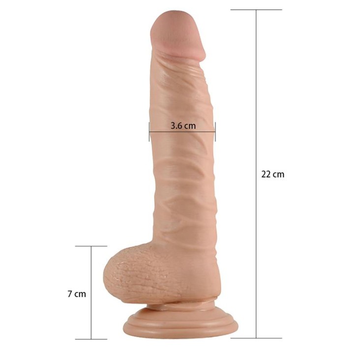Dildo Real Extreme 8.5" Natural