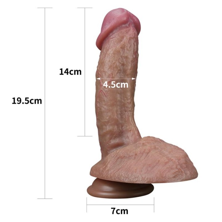 Dildo Nature 7.5 Dupla Camada